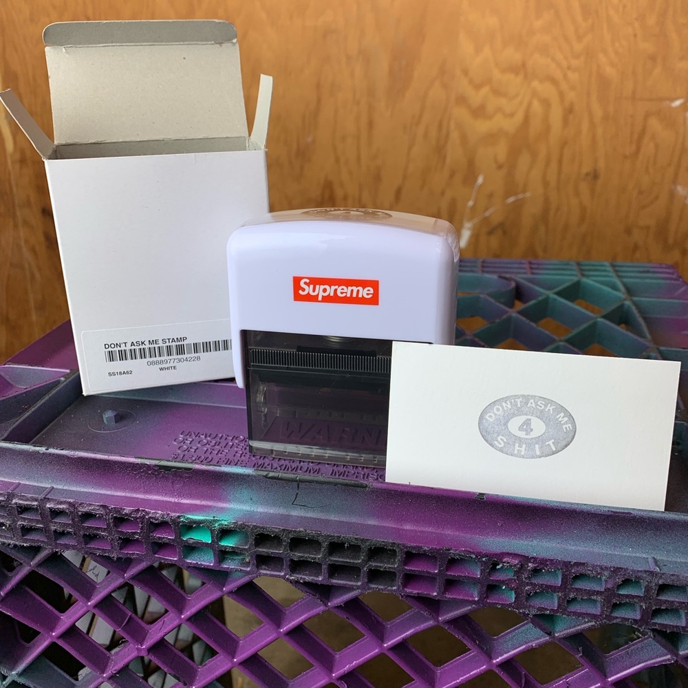 Supreme stamp